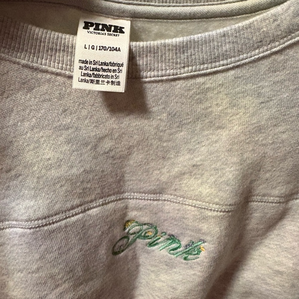 Victoria's Secret PINK Gray Sweatshirt